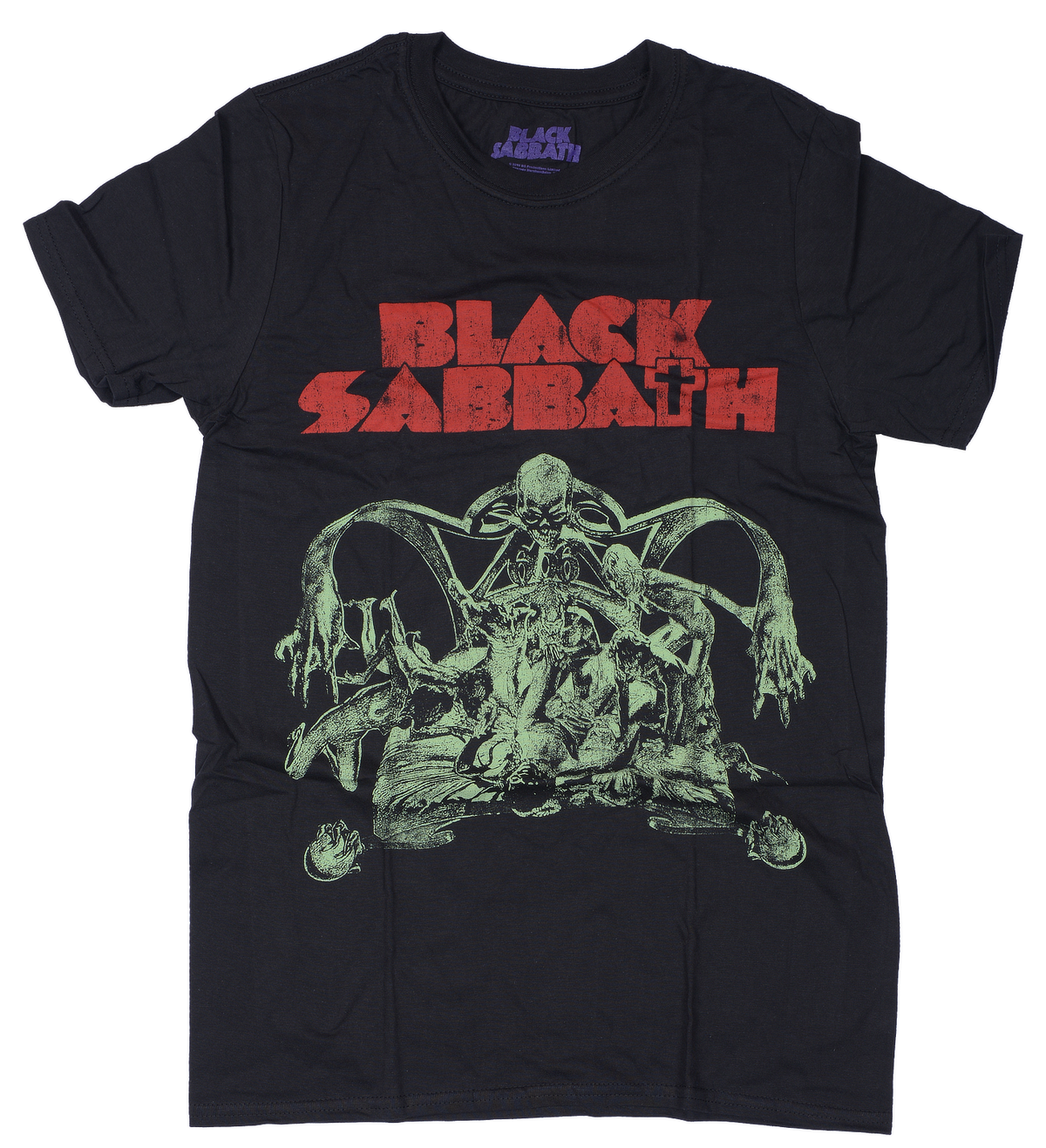Official Black Sabbath T Shirt Sabbath Bloody Sabbath Cut Out New S To XXL