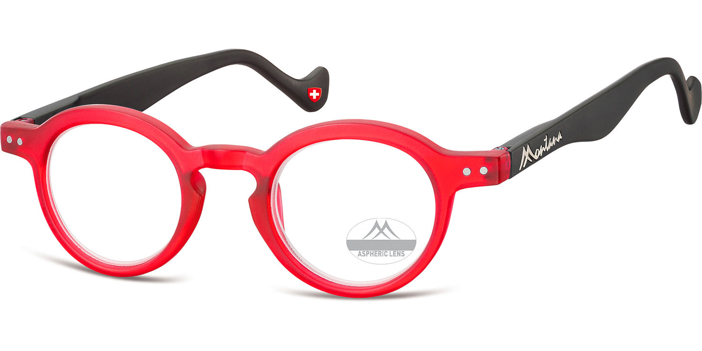 Montana MR69 Deco Reading Glasses | Round Frame | Aspheric Lenses | +1.00 to +3.50