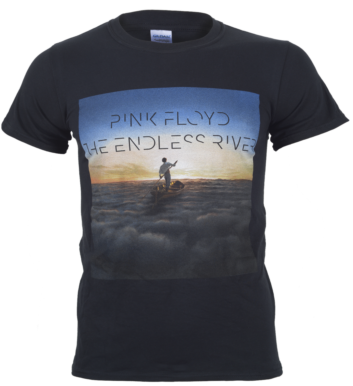 Official Pink Floyd T shirt with The Endless River graphic album cover artwork on the front