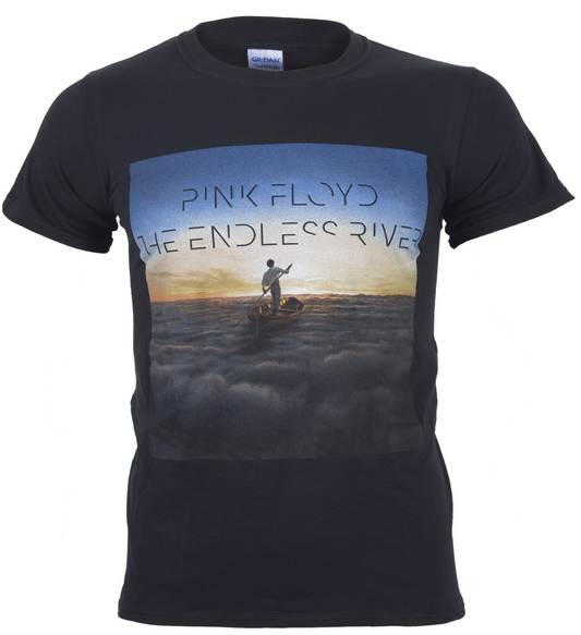 Official Pink Floyd T shirt with The Endless River graphic album cover artwork on the front