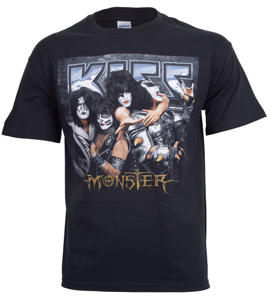 official Kiss t Shirt with Monster Album Cover graphic german logo version