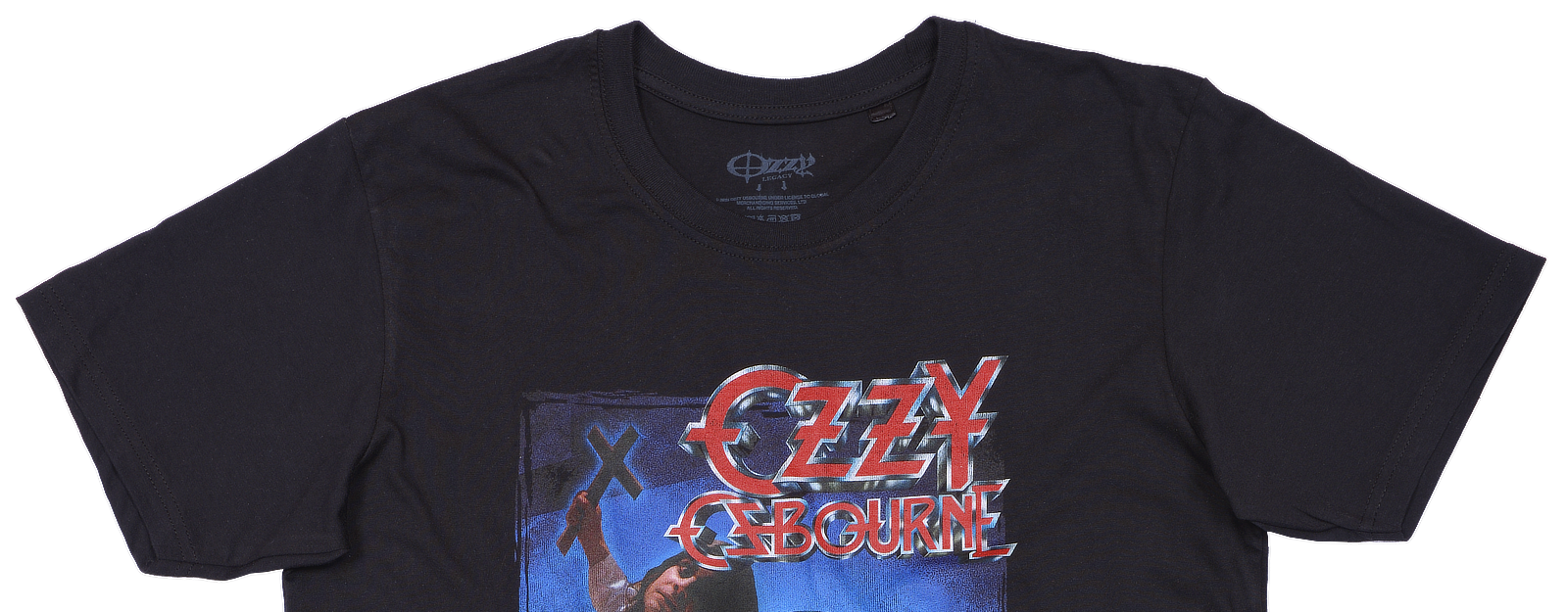 Ozzy Osbourne Blizzard Of Ozz T-Shirt | Album Tracks Black Tee