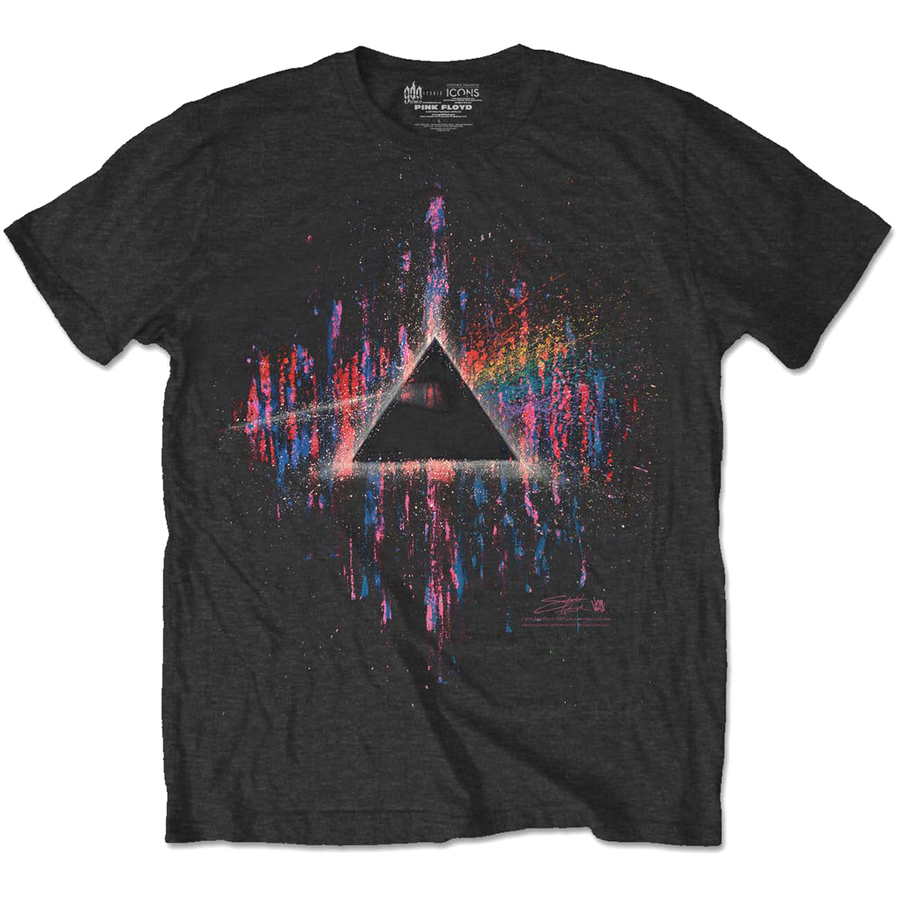 Official Pink Floyd Dark Side of the Moon 50th Anniversary T-Shirts
