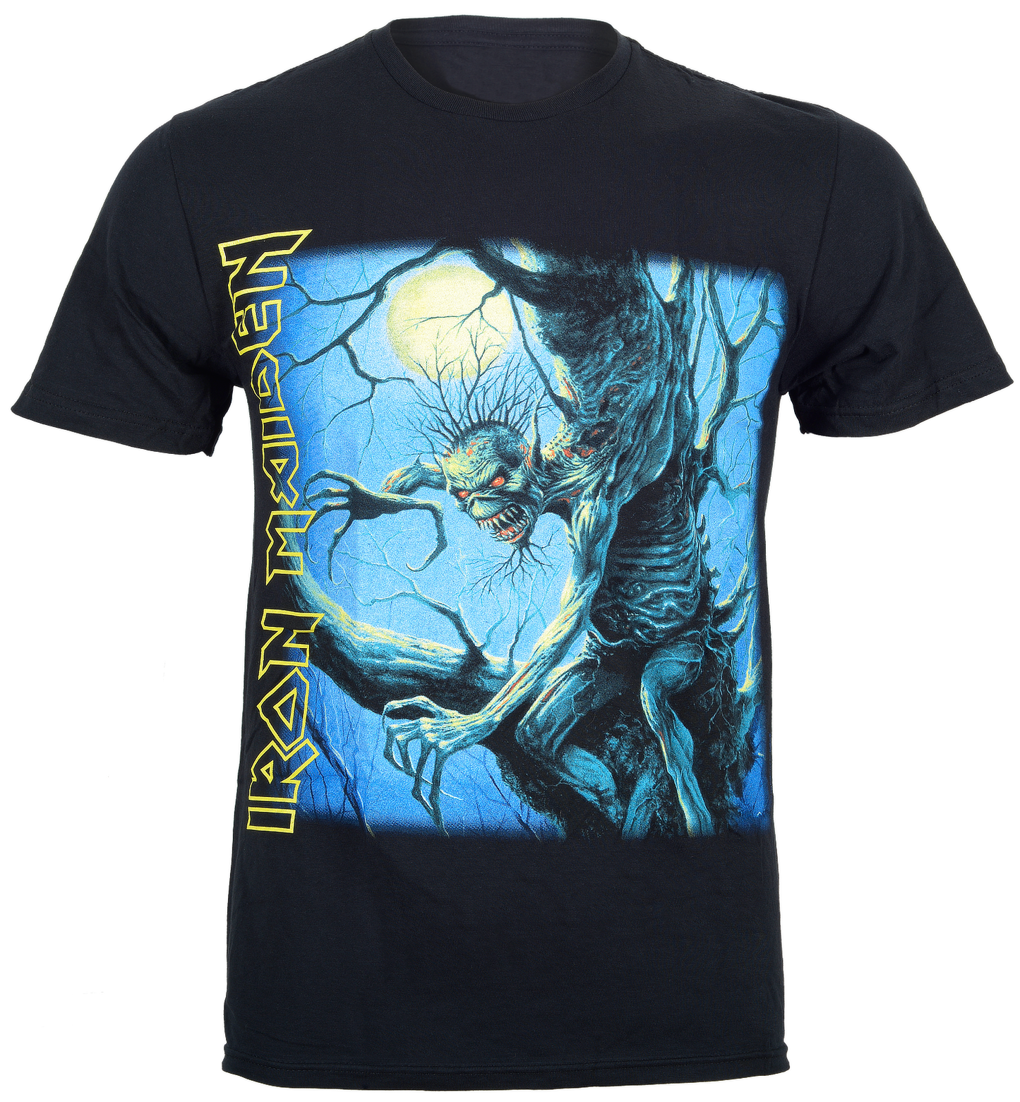 Official Iron Maiden T-Shirt Fear of the Dark Track Listing Black