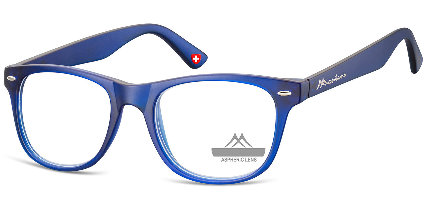 Montana HMR67 Montreux Reading Glasses | 9 Colours | Aspheric Lenses | +1.00 to +3.50
