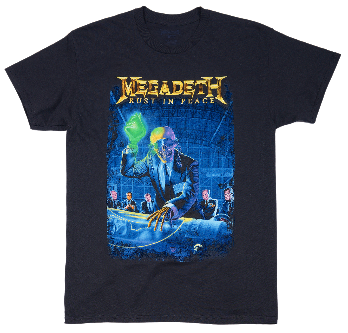 Official Megadeth T Shirt Rust In Peace 30th Anniversary Black New S To XXL