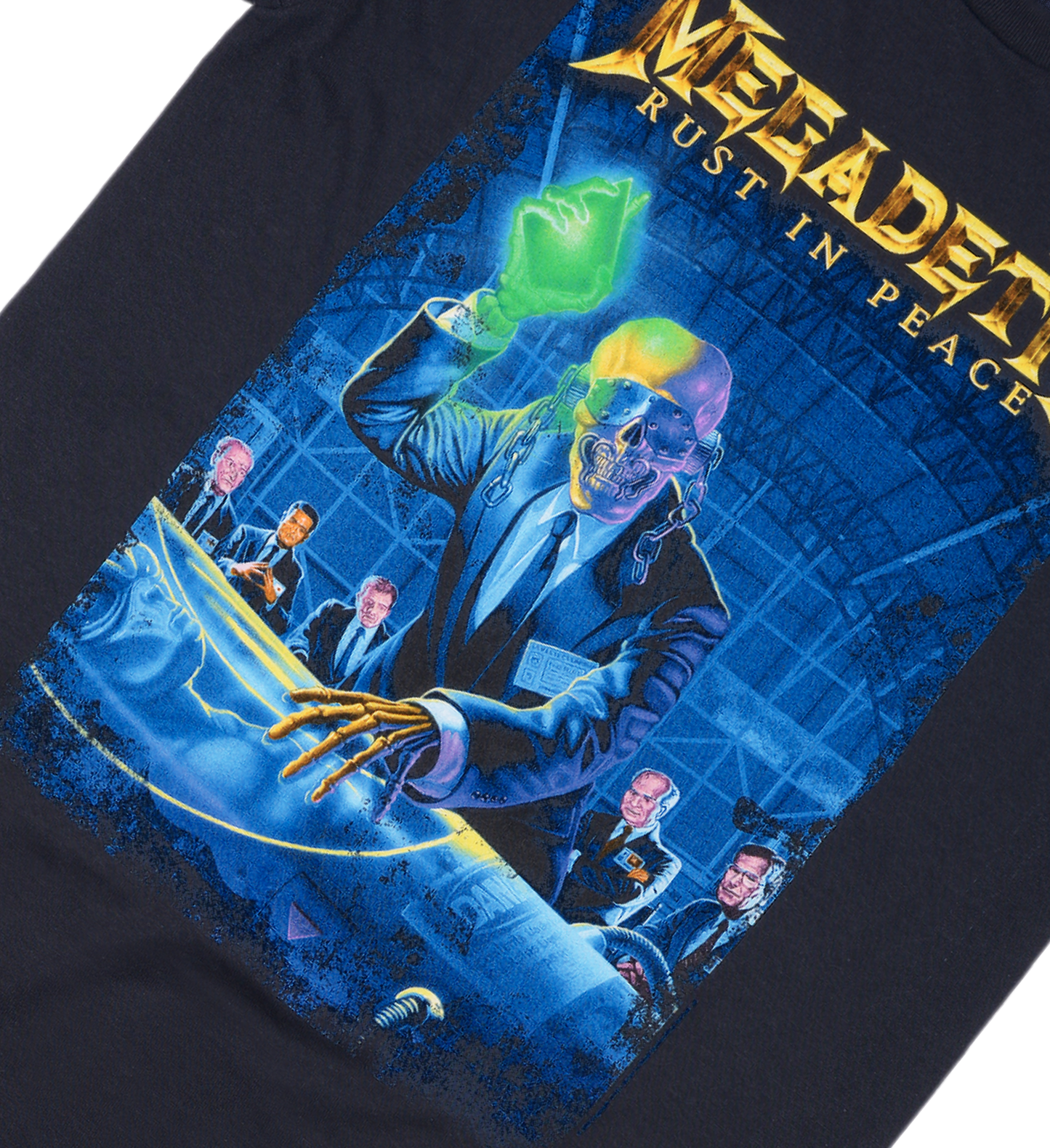 Official Megadeth T Shirt Rust In Peace 30th Anniversary Black New S To XXL