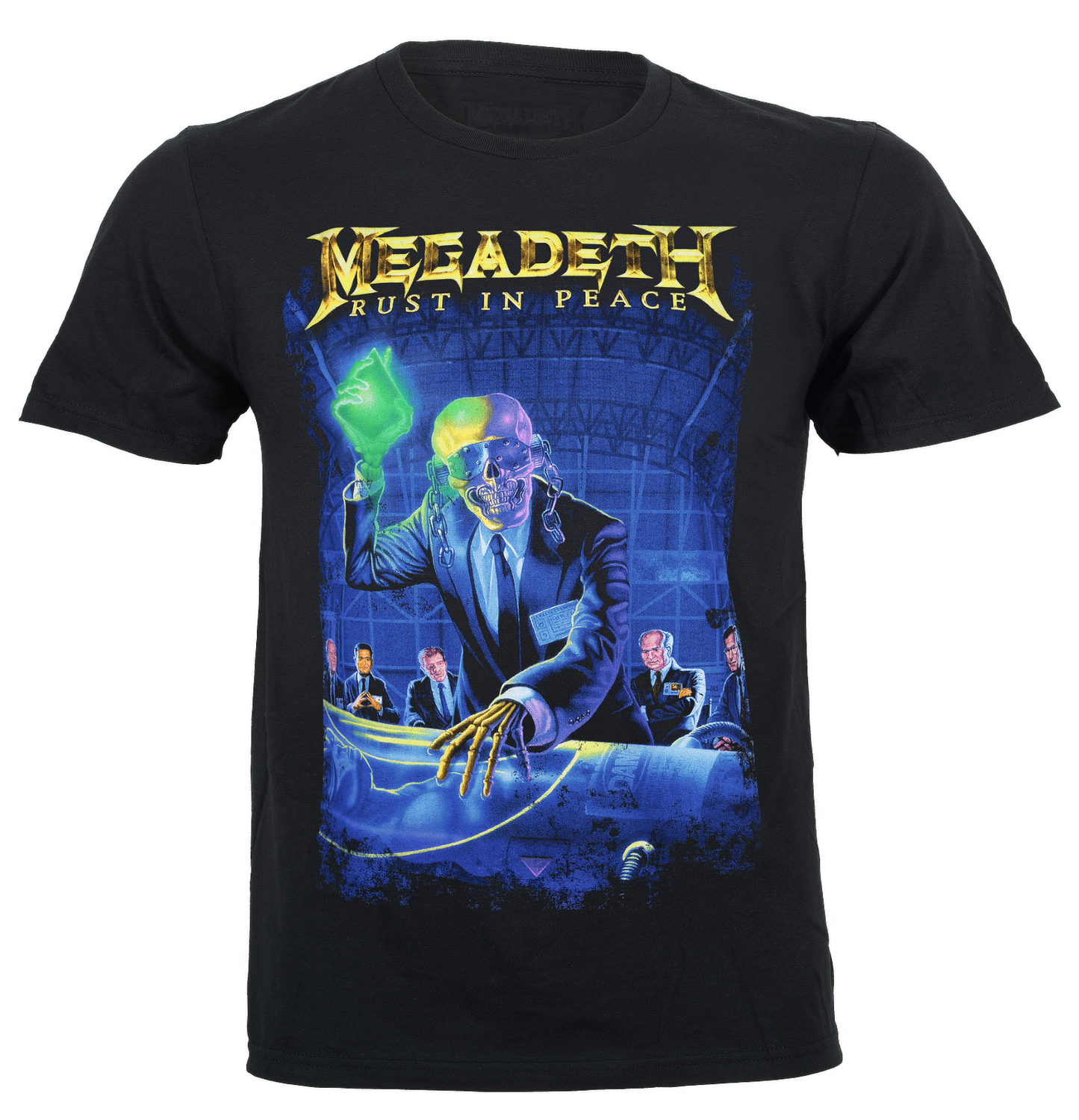 Official Megadeth T Shirt Rust In Peace 30th Anniversary Black New S To XXL