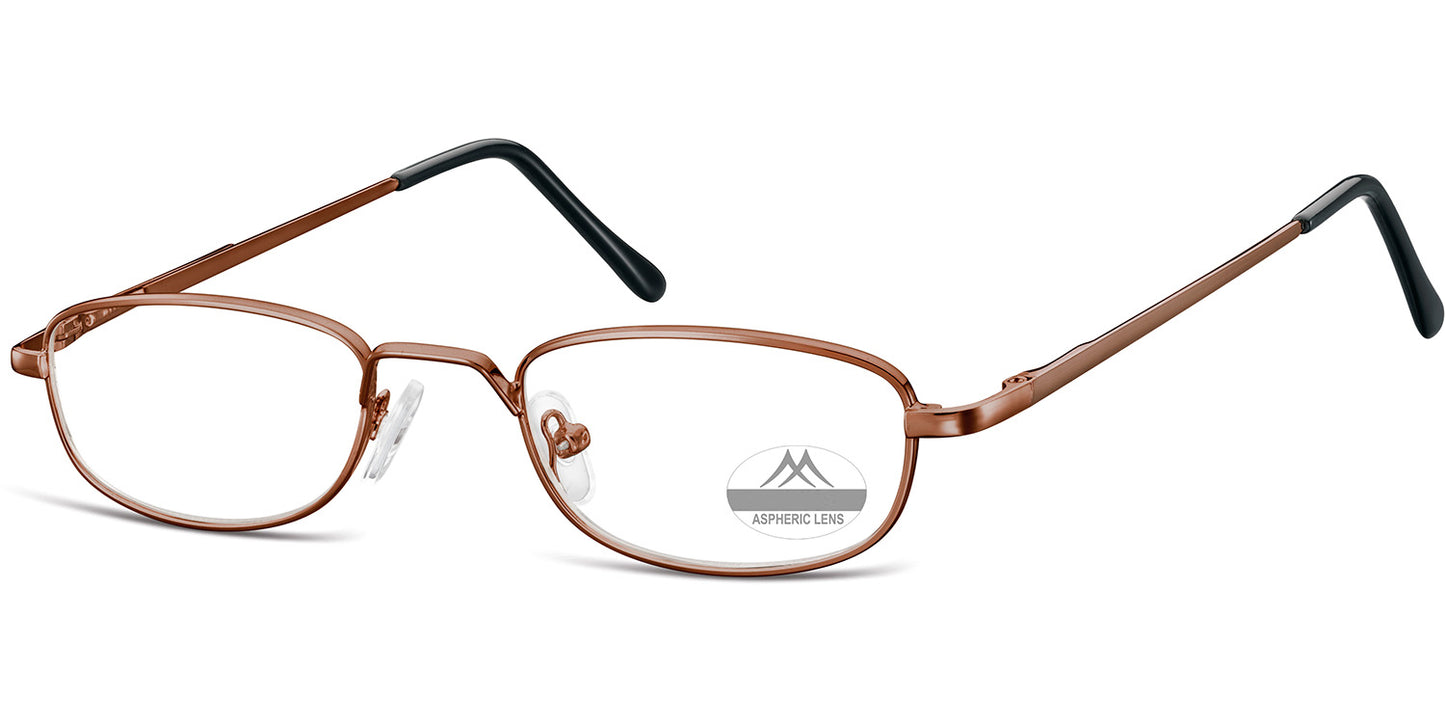 Metal Reading Glasses Montana Stainless Steel Strong Quality Magnifier Readers
