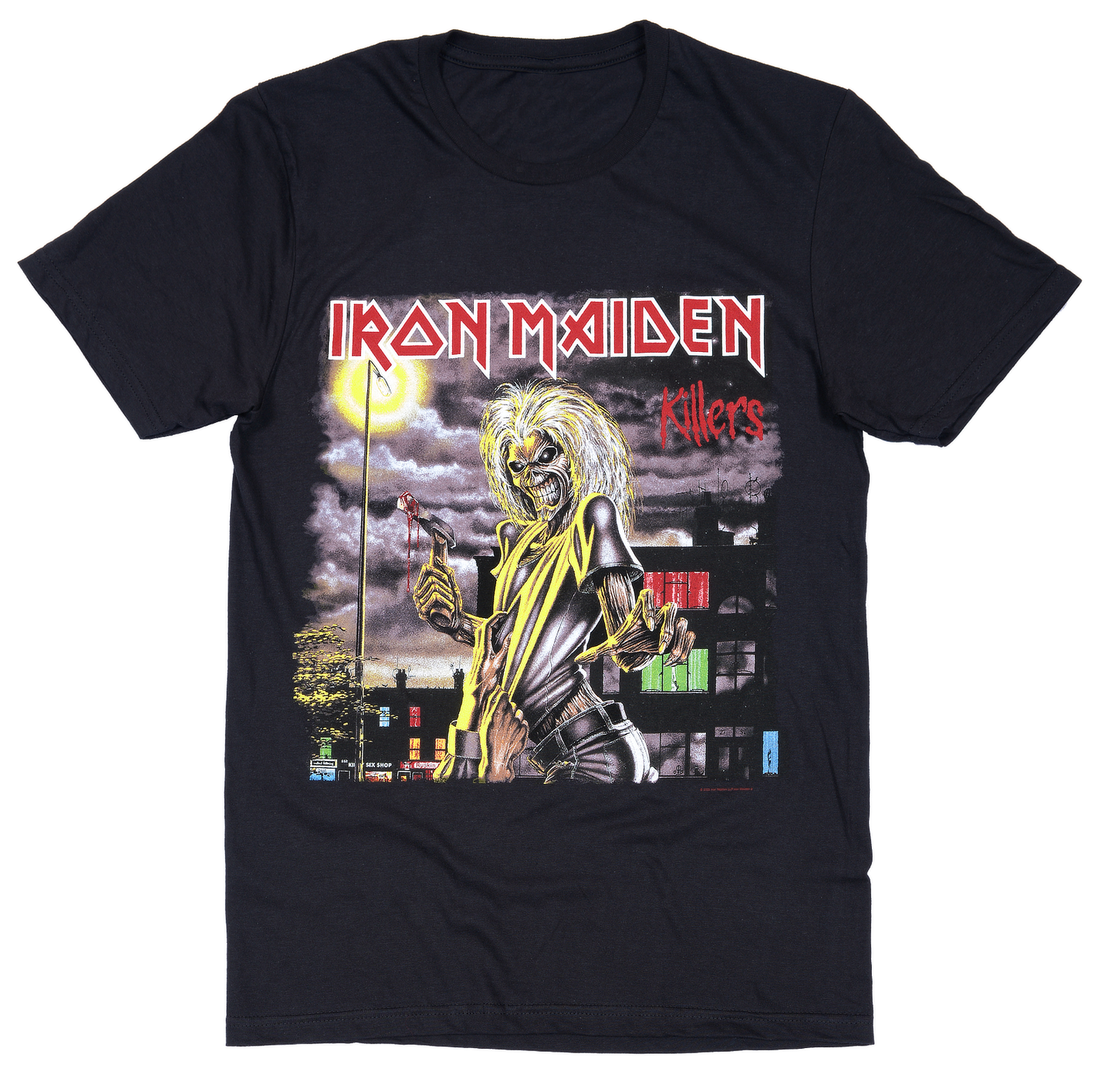 Iron Maiden Killers Track Listing T-Shirt Black