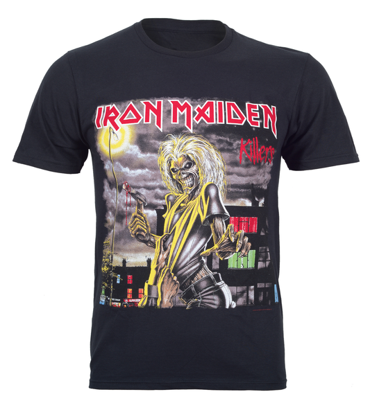 Official Iron Maiden T Shirt Killers Black New S M L XL XXL