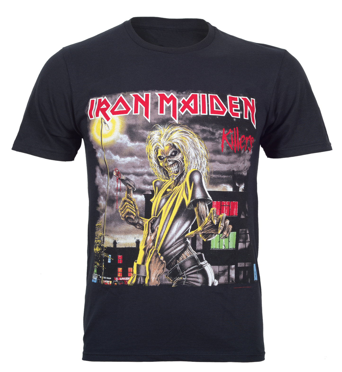Iron Maiden Killers Track Listing T-Shirt Black