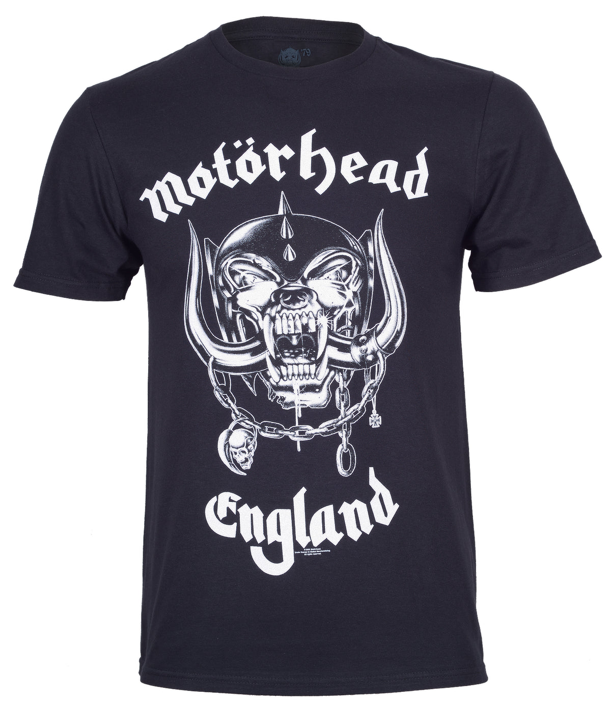 Official Motörhead T-Shirt England Everything Louder Black