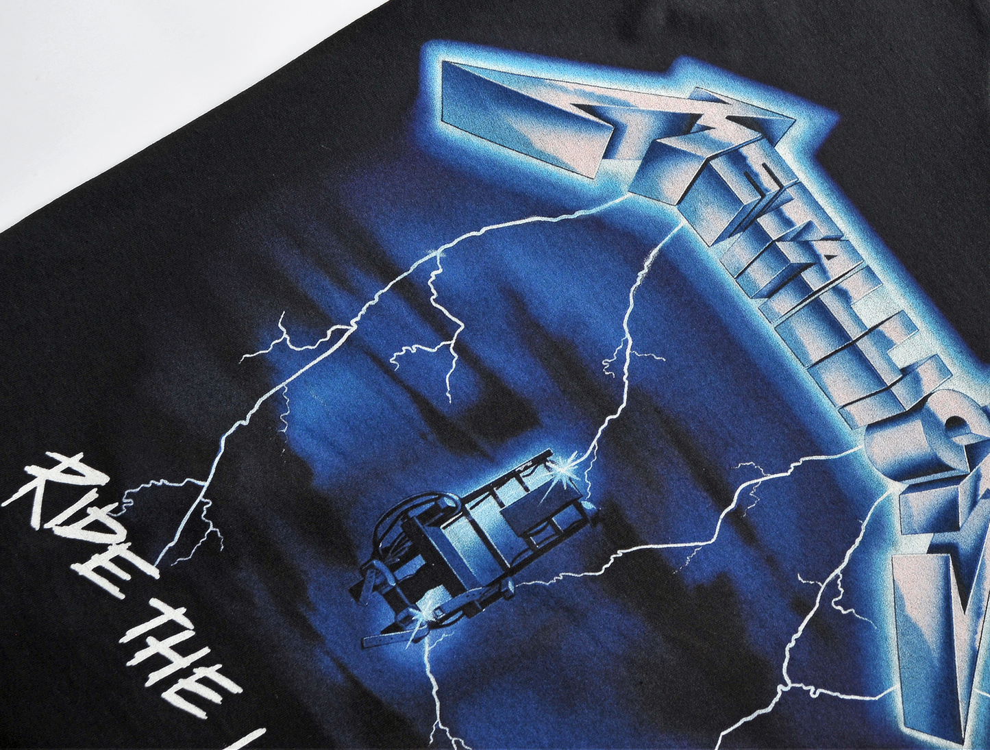 Official Metallica T Shirt Ride The Lightning Tracks Licensed Metal Tee S To 2XL