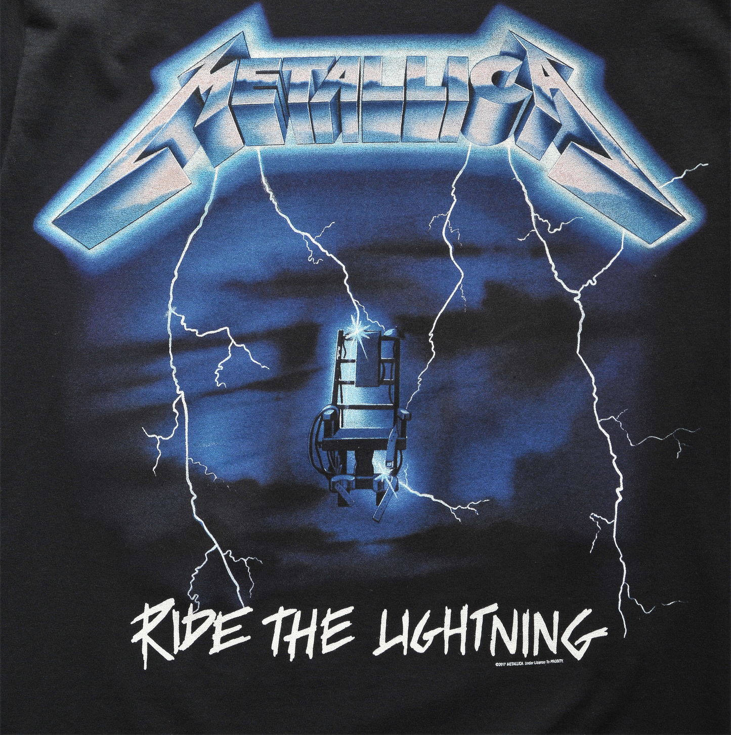 Official Metallica T Shirt Ride The Lightning Tracks Licensed Metal Tee S To 2XL